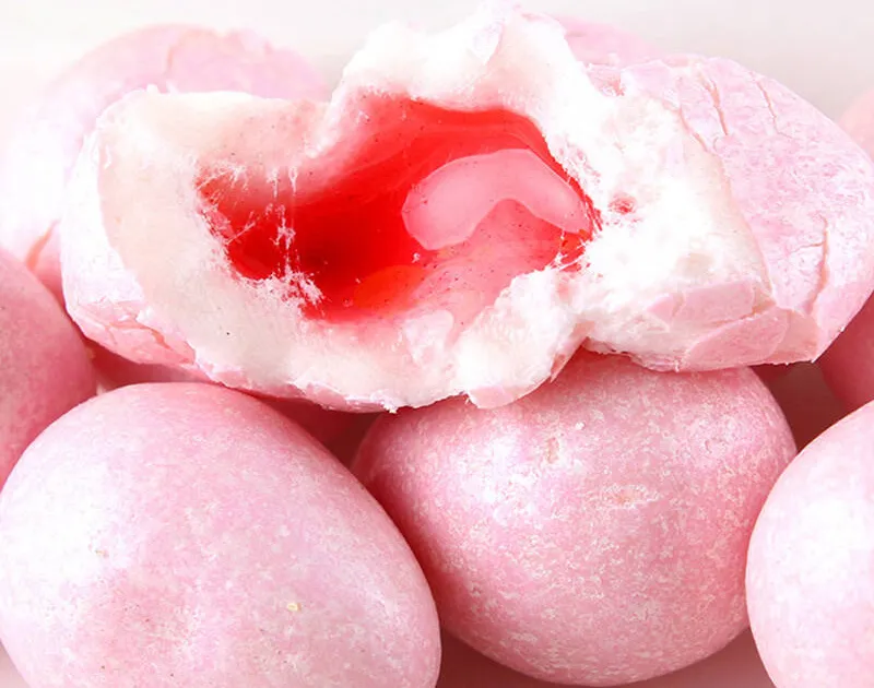 ЖЕВАТЕЛЬНАЯ РЕЗИНКА С НАЧИНКОЙ ПО ЦЕНТРУ