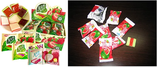 Резка и упаковка подушек