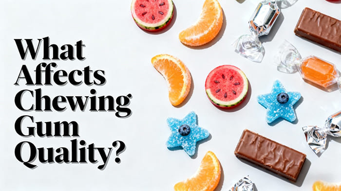 Что влияет на качество жевательной резинки?