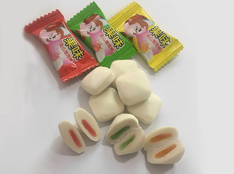 Жевательная резинка с начинкой по центру - EP004